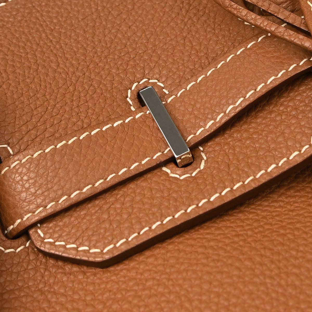 Hermes Gold Togo Birkin 35 Handbag