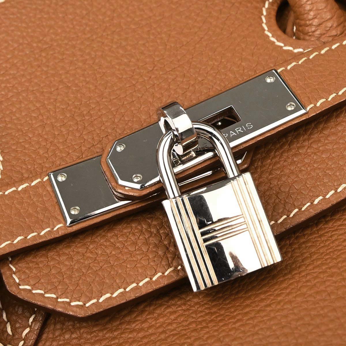 Hermes Gold Togo Birkin 35 Handbag