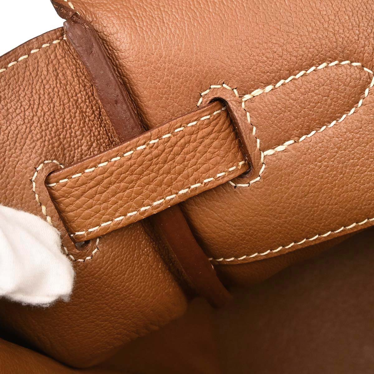 Hermes Gold Togo Birkin 35 Handbag