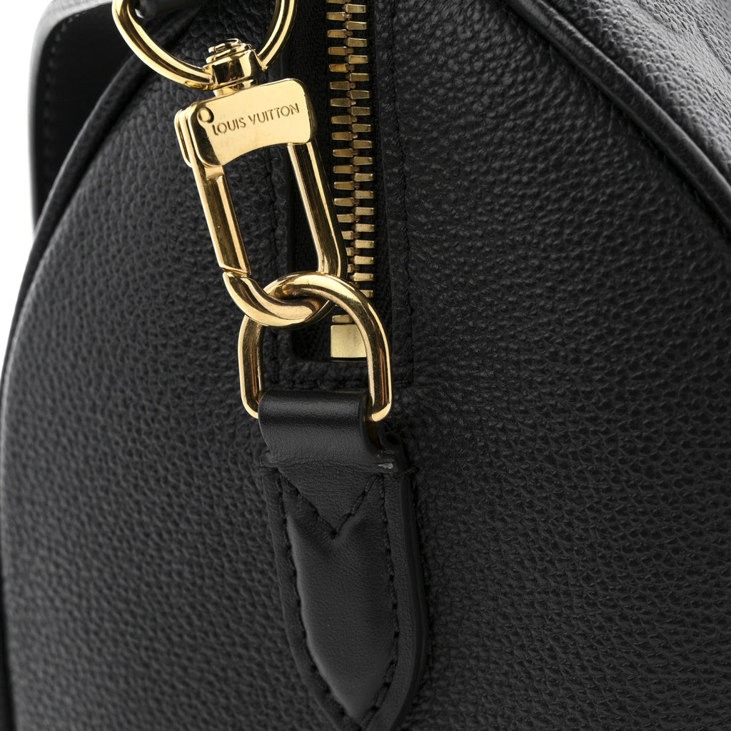 Louis Vuitton Empreinte Monogram Giant Speedy Bandouliere 25 Black