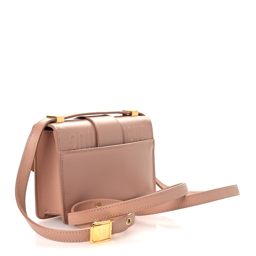 Christian Dior Box Calfskin Micro 30 Montaigne Flap Bag Rose Des Vents