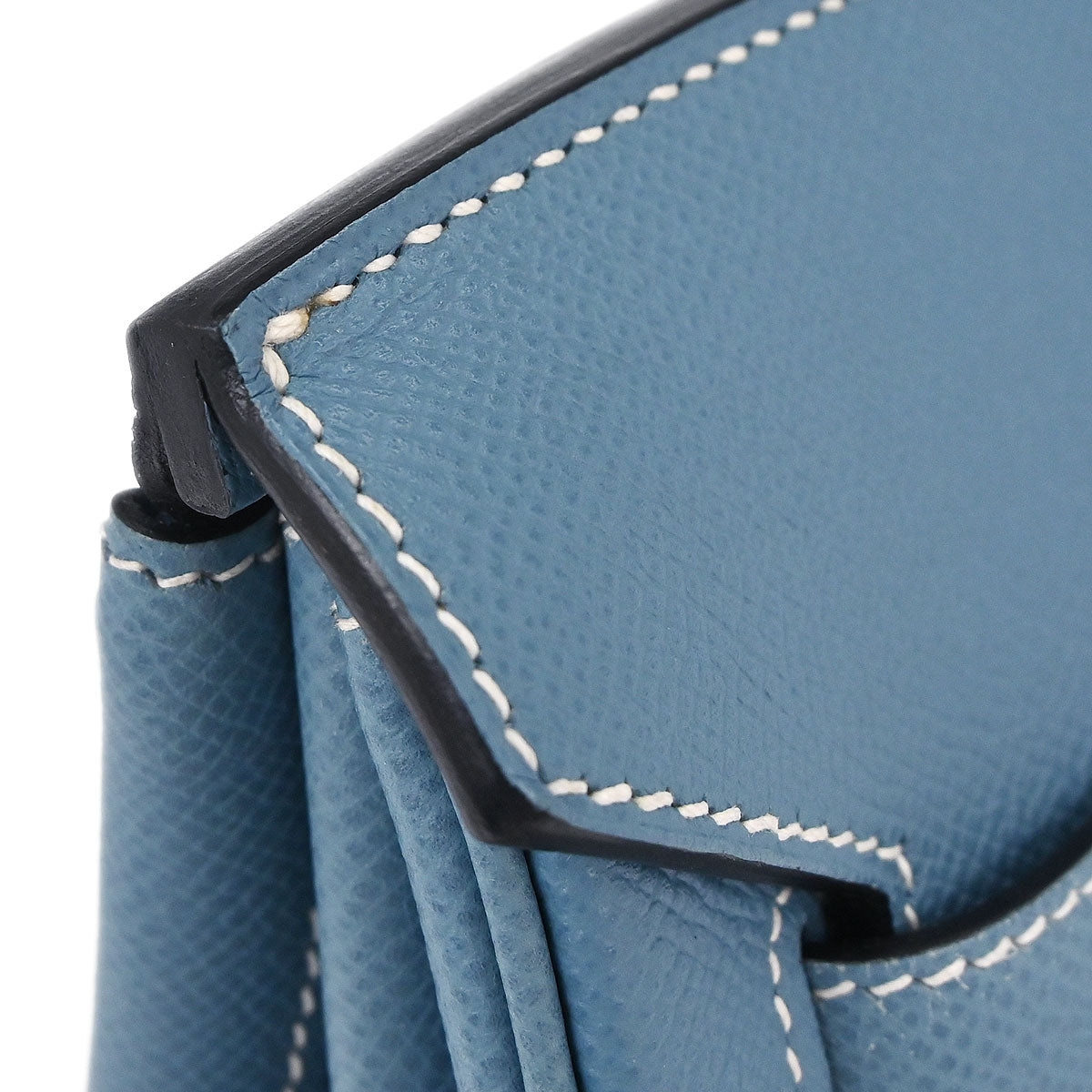 Hermes Blue Jean Epsom Birkin 35 Handbag