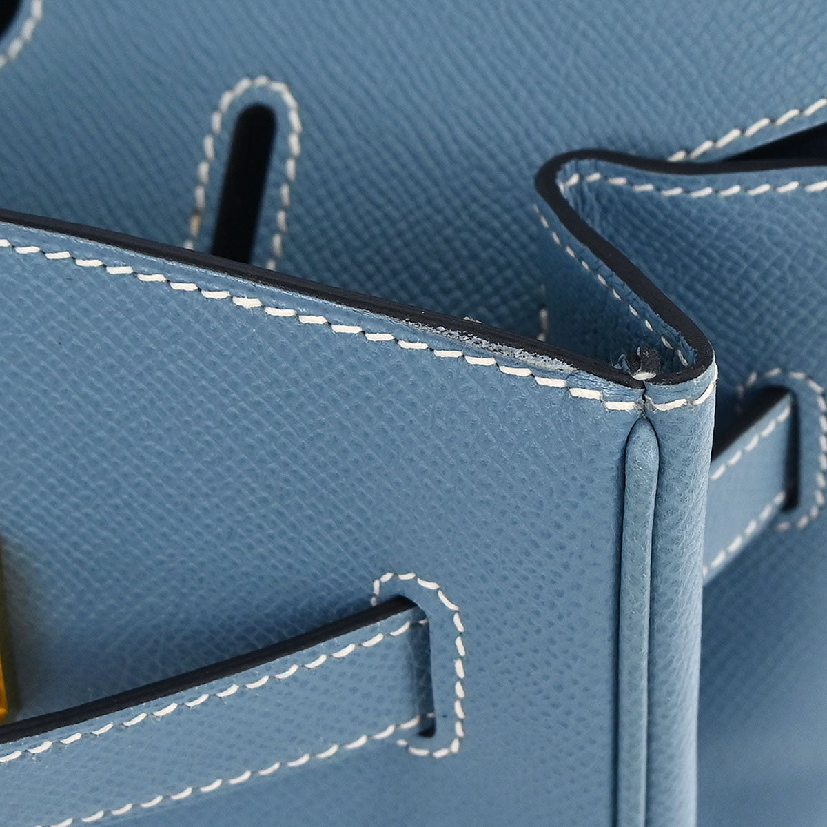 Hermes Blue Jean Epsom Birkin 35 Handbag