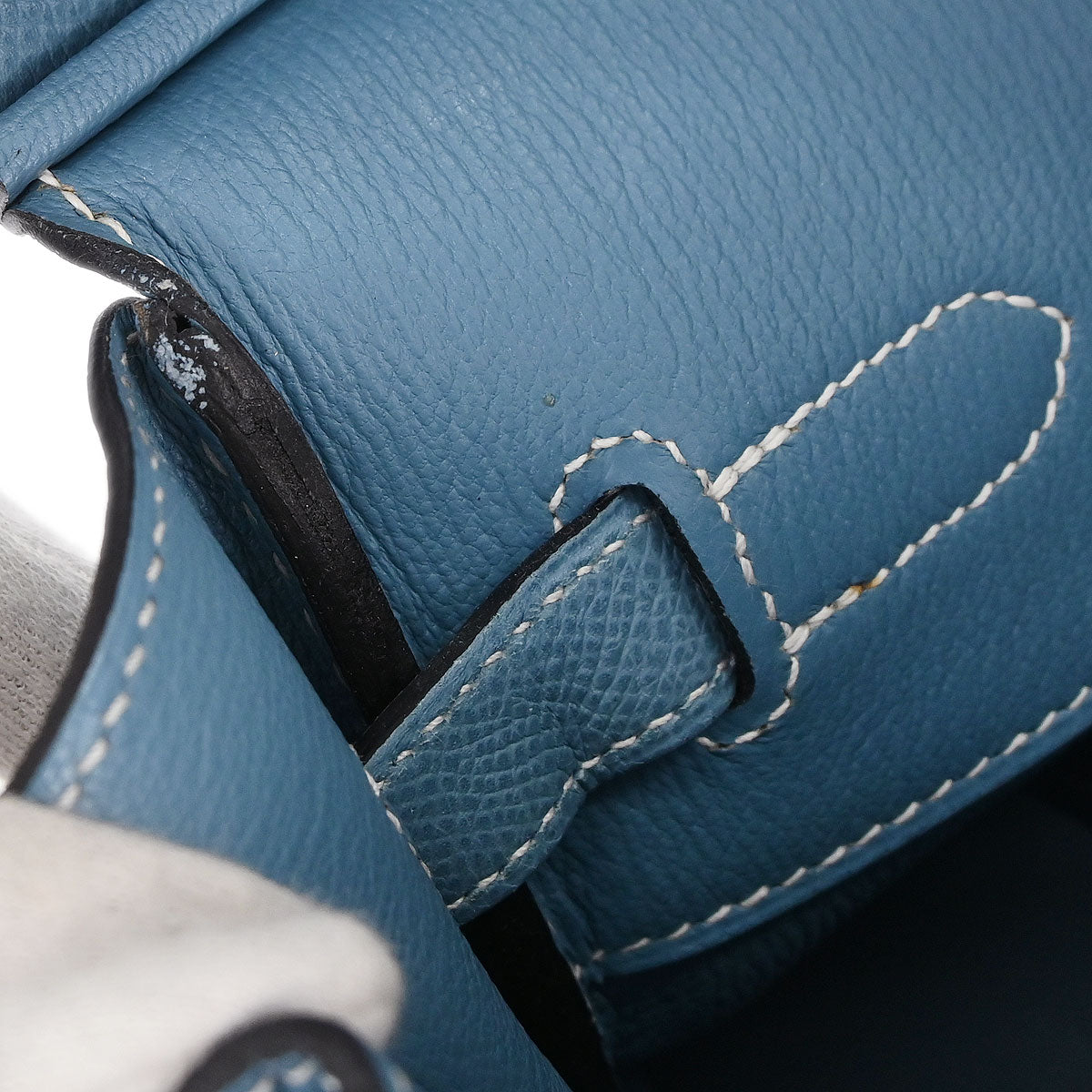 Hermes Blue Jean Epsom Birkin 35 Handbag