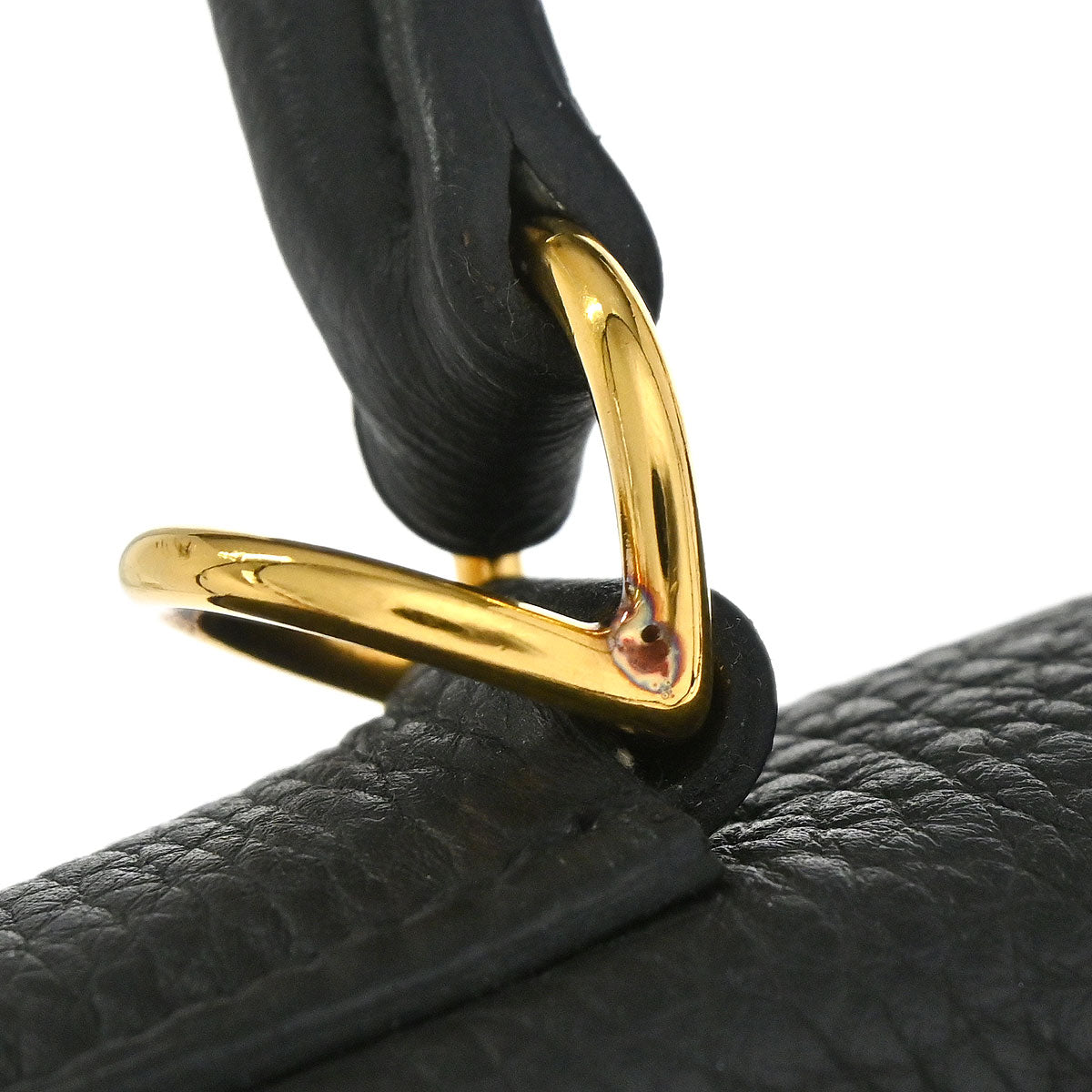 Hermes Black Togo Kelly 28 Retourne 2way Shoulder Handbag