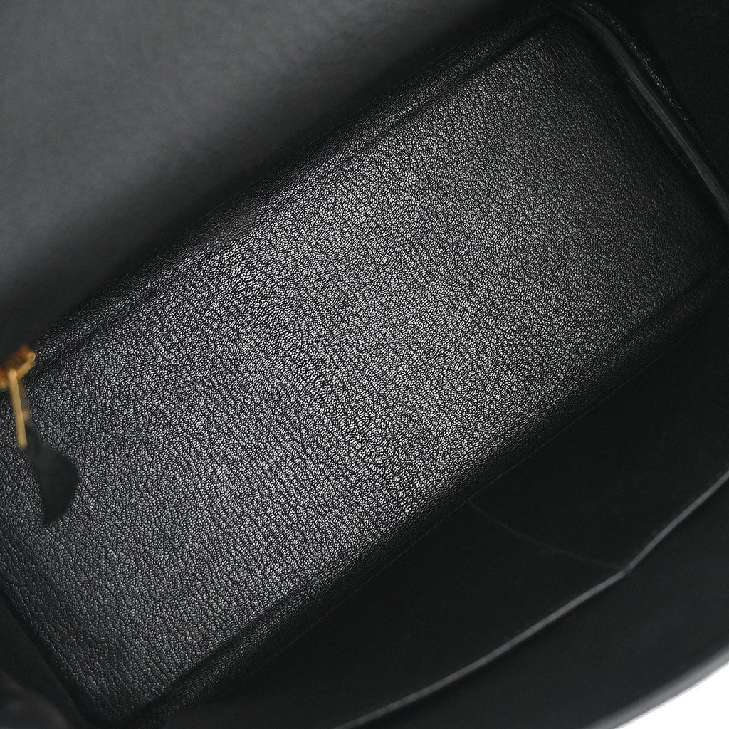 Hermes Black Togo Kelly 28 Retourne 2way Shoulder Handbag