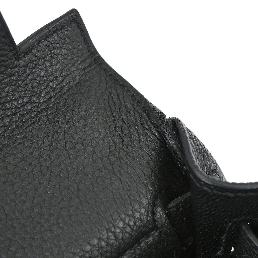 Hermes Black Togo Kelly 28 Retourne 2way Shoulder Handbag