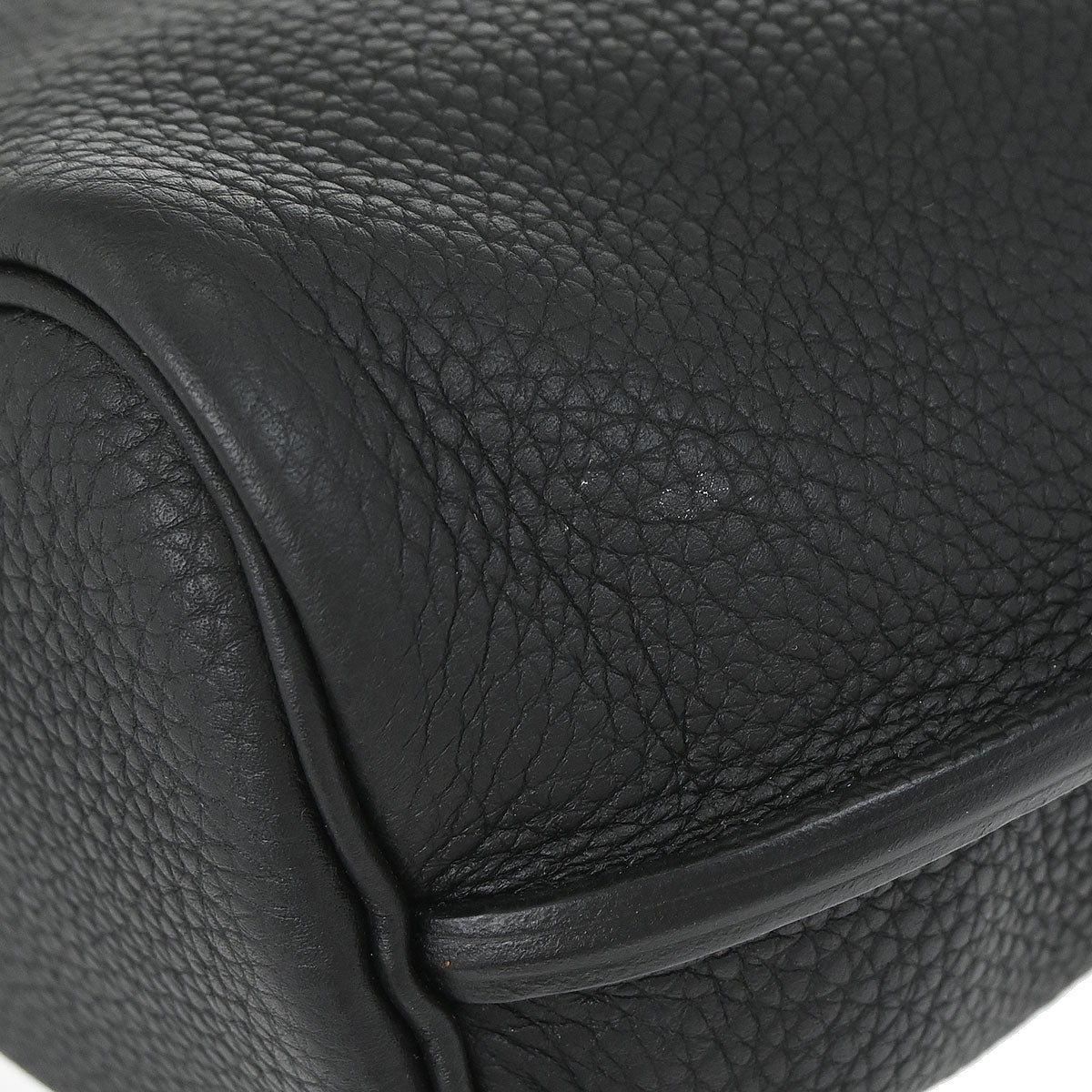 Hermes Black Togo So Kelly 22 Shoulder Bag