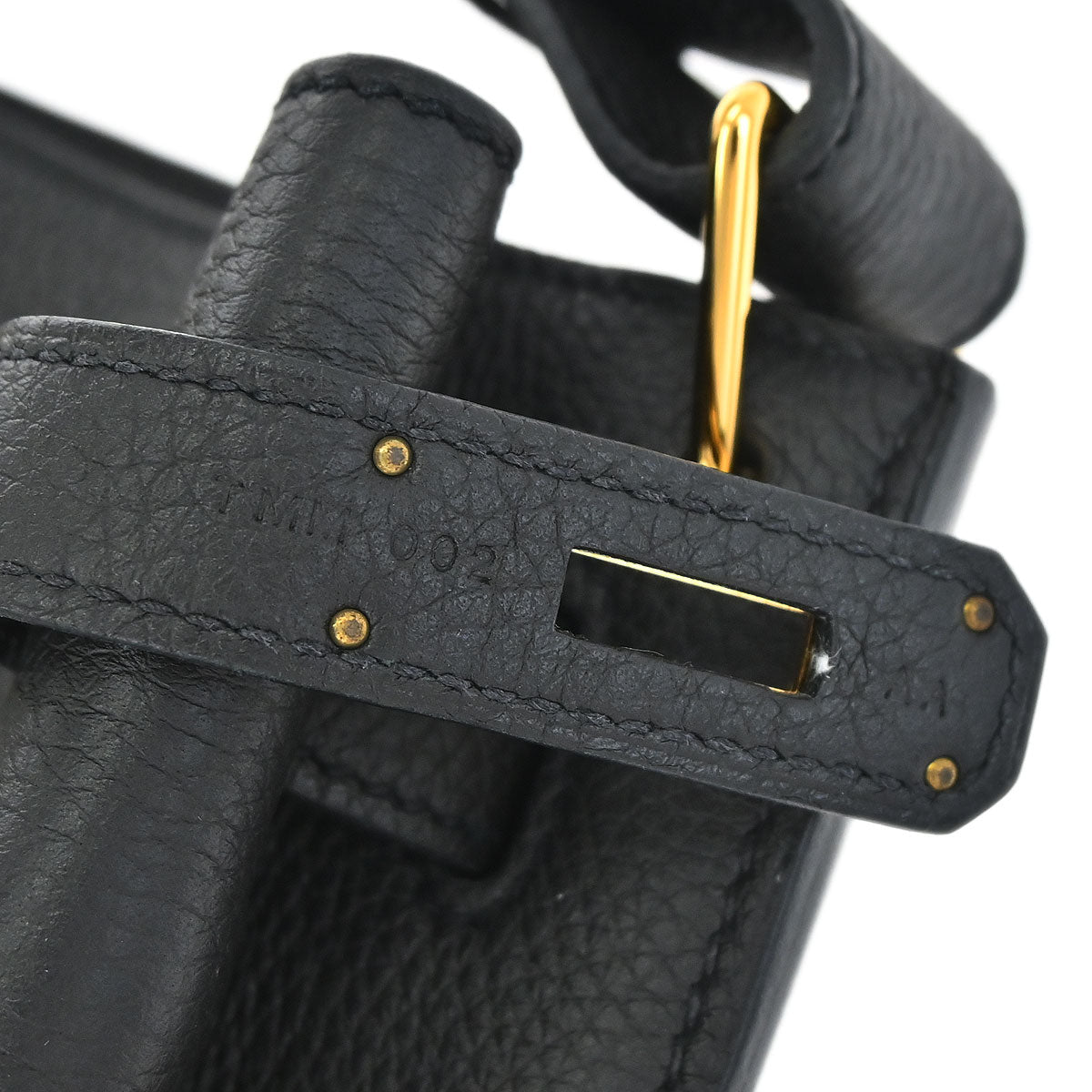 Hermes Black Togo So Kelly 22 Shoulder Bag