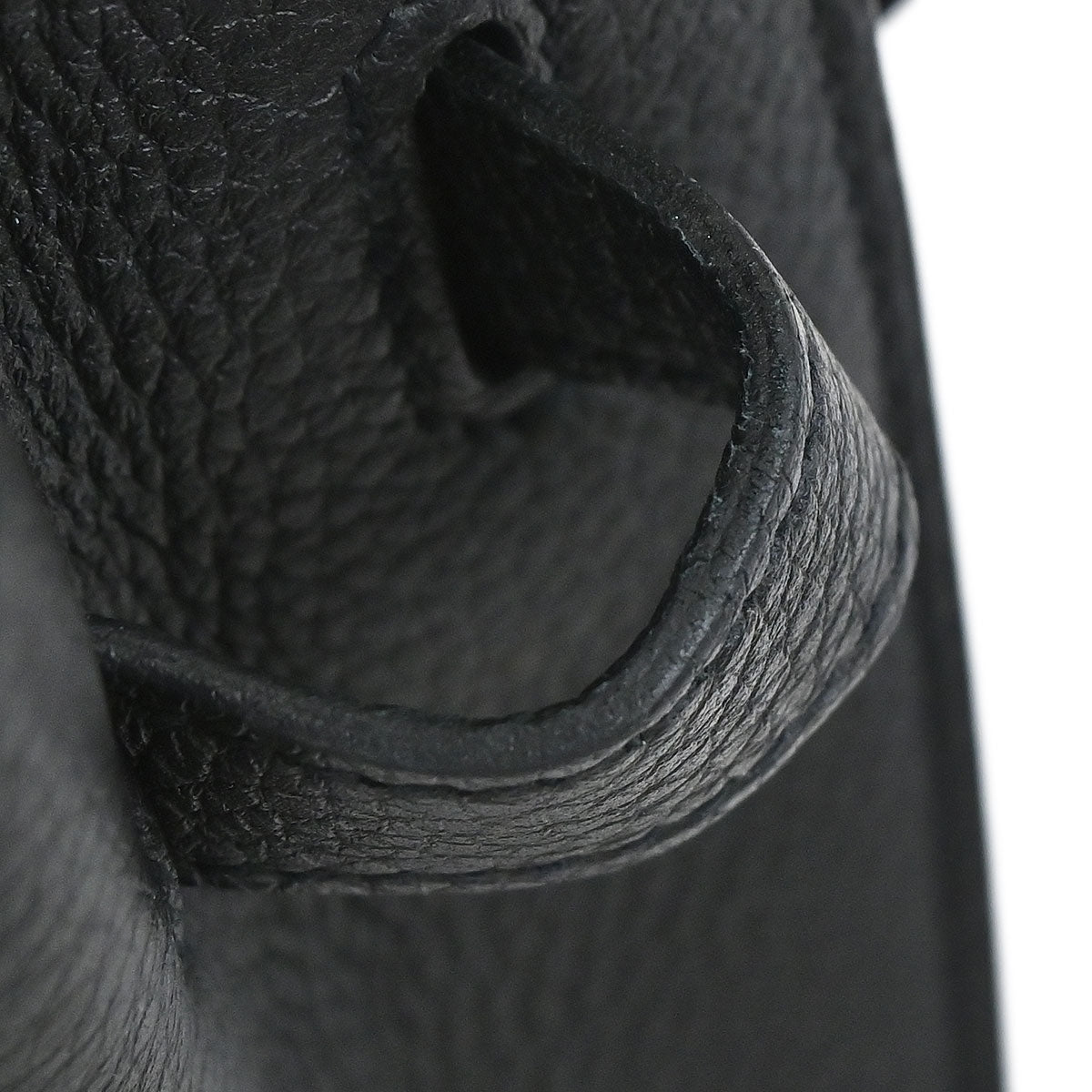 Hermes Black Togo So Kelly 22 Shoulder Bag