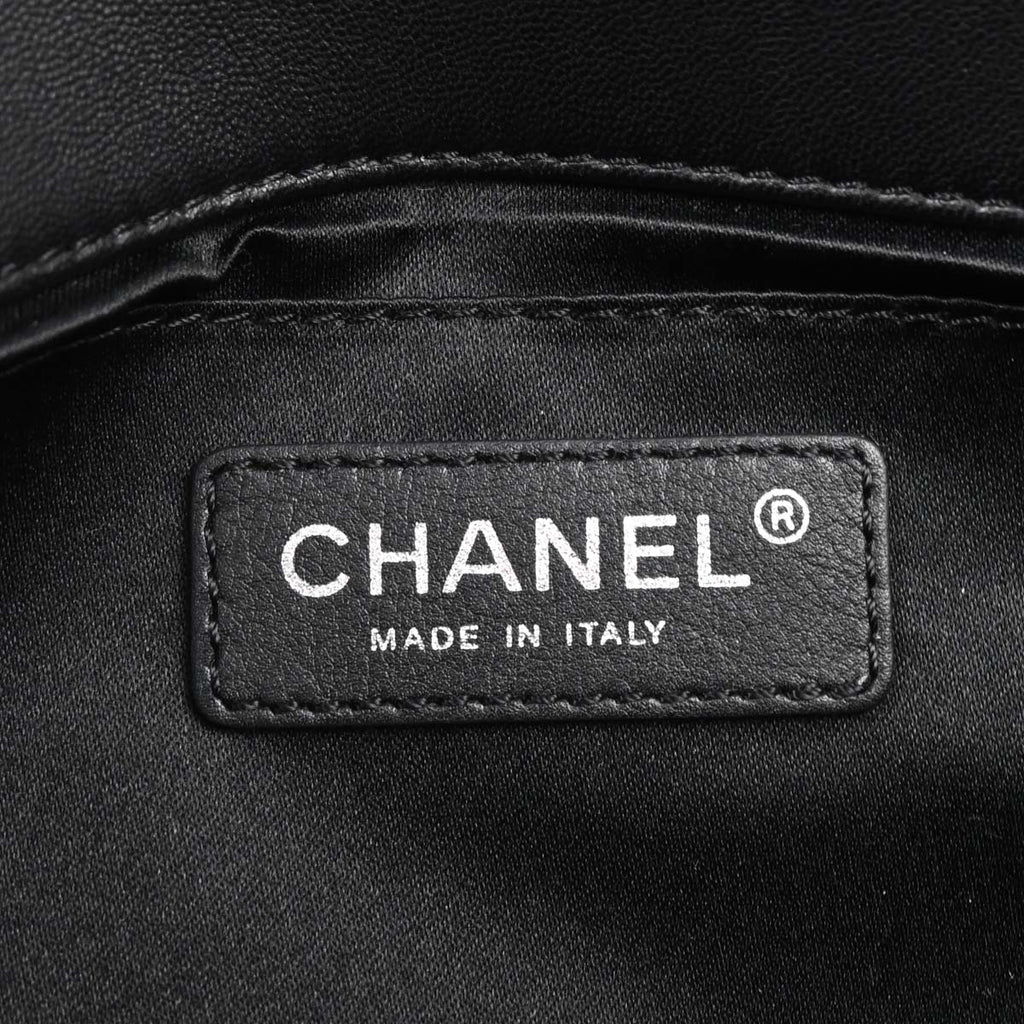 Chanel 2014-2015 Lambskin East West Single Flap Bag