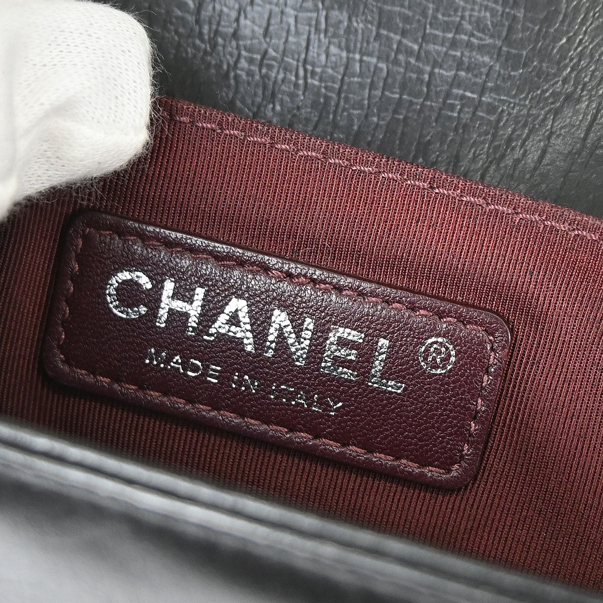 Boy Chanel 2016-2017 Black Calfskin Medium Chain Shoulder Bag