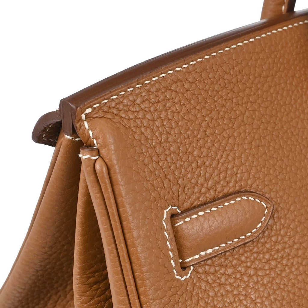 Hermes 2012 Gold Togo Birkin 35 Handbag