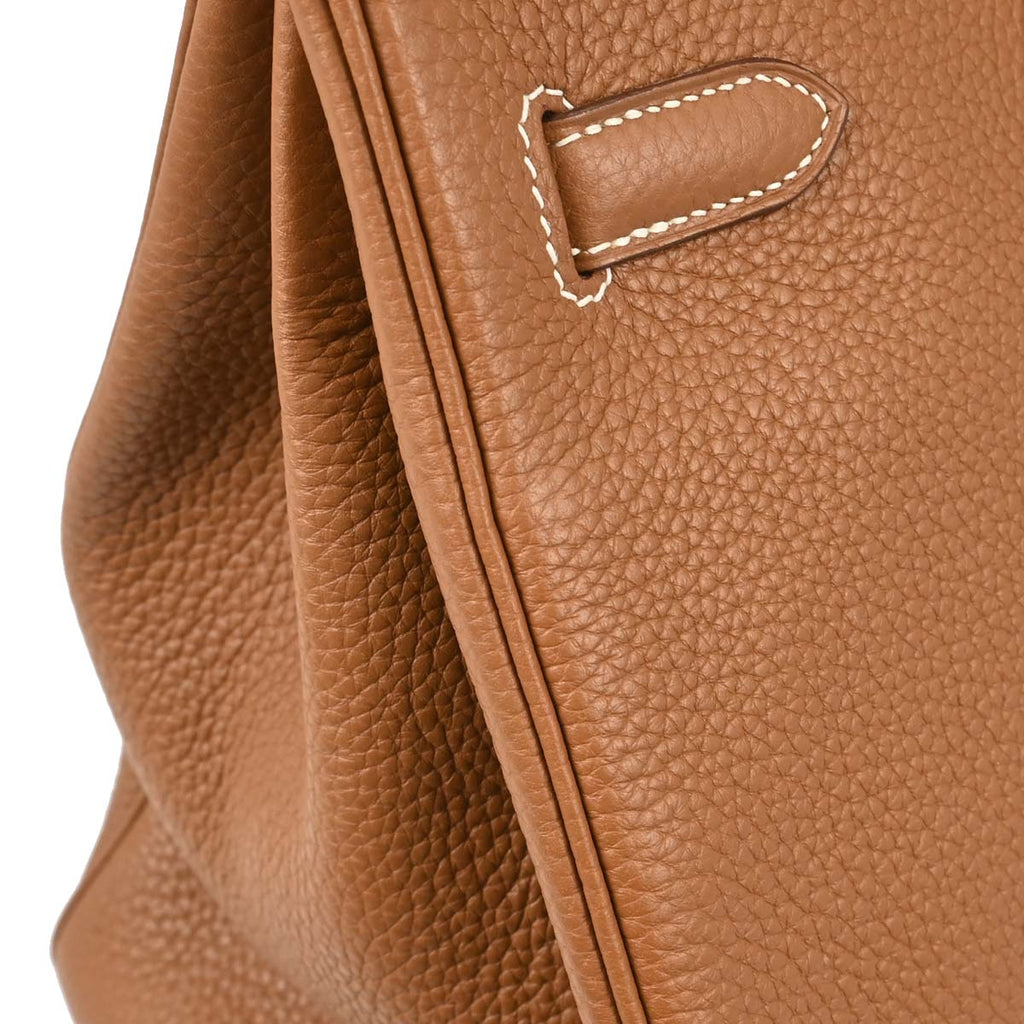 Hermes 2012 Gold Togo Birkin 35 Handbag