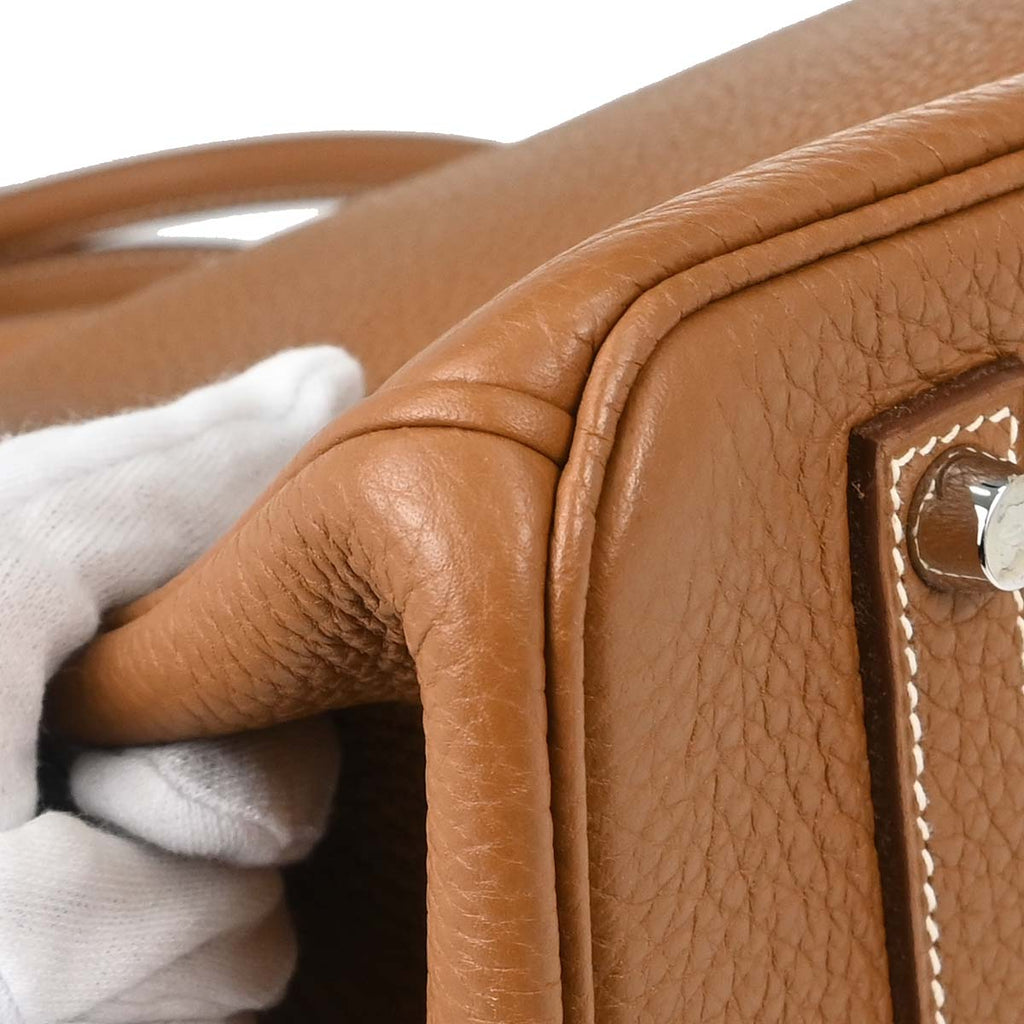 Hermes 2012 Gold Togo Birkin 35 Handbag
