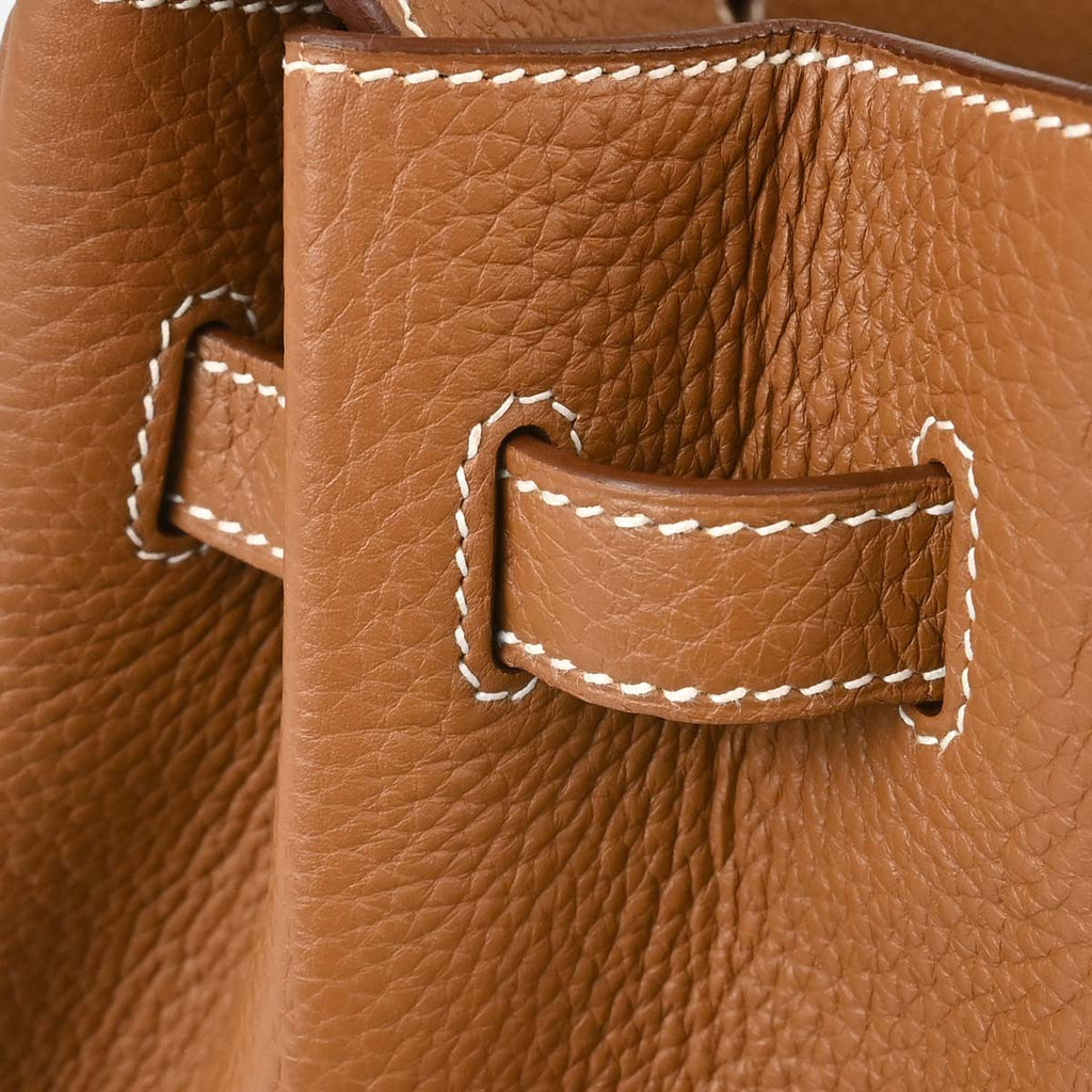 Hermes 2012 Gold Togo Birkin 35 Handbag