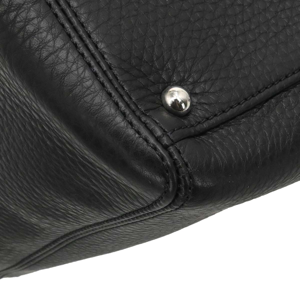 Chanel 2015-2016 Black Deerskin Cerf Executive 2way Shoulder Tote Bag