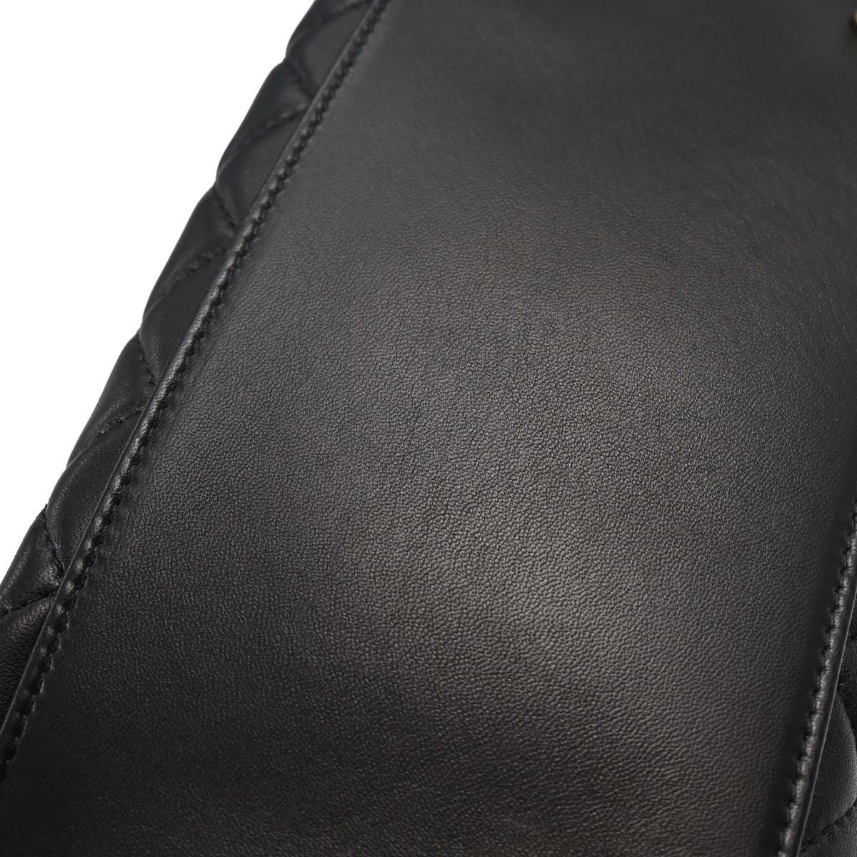 Chanel 2011 Black Lambskin Large Mademoiselle Bowling Bag