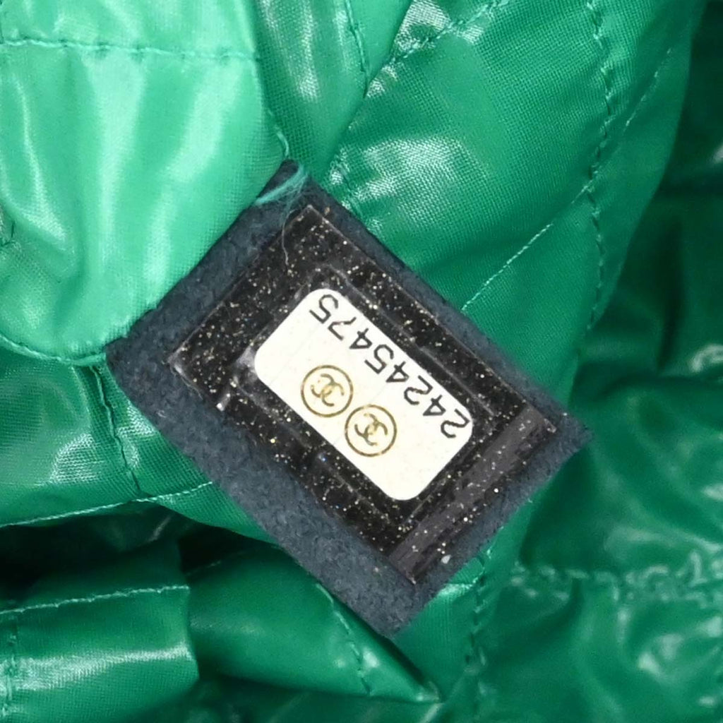 Chanel 2017 Black Tweed Robot Tote Bag