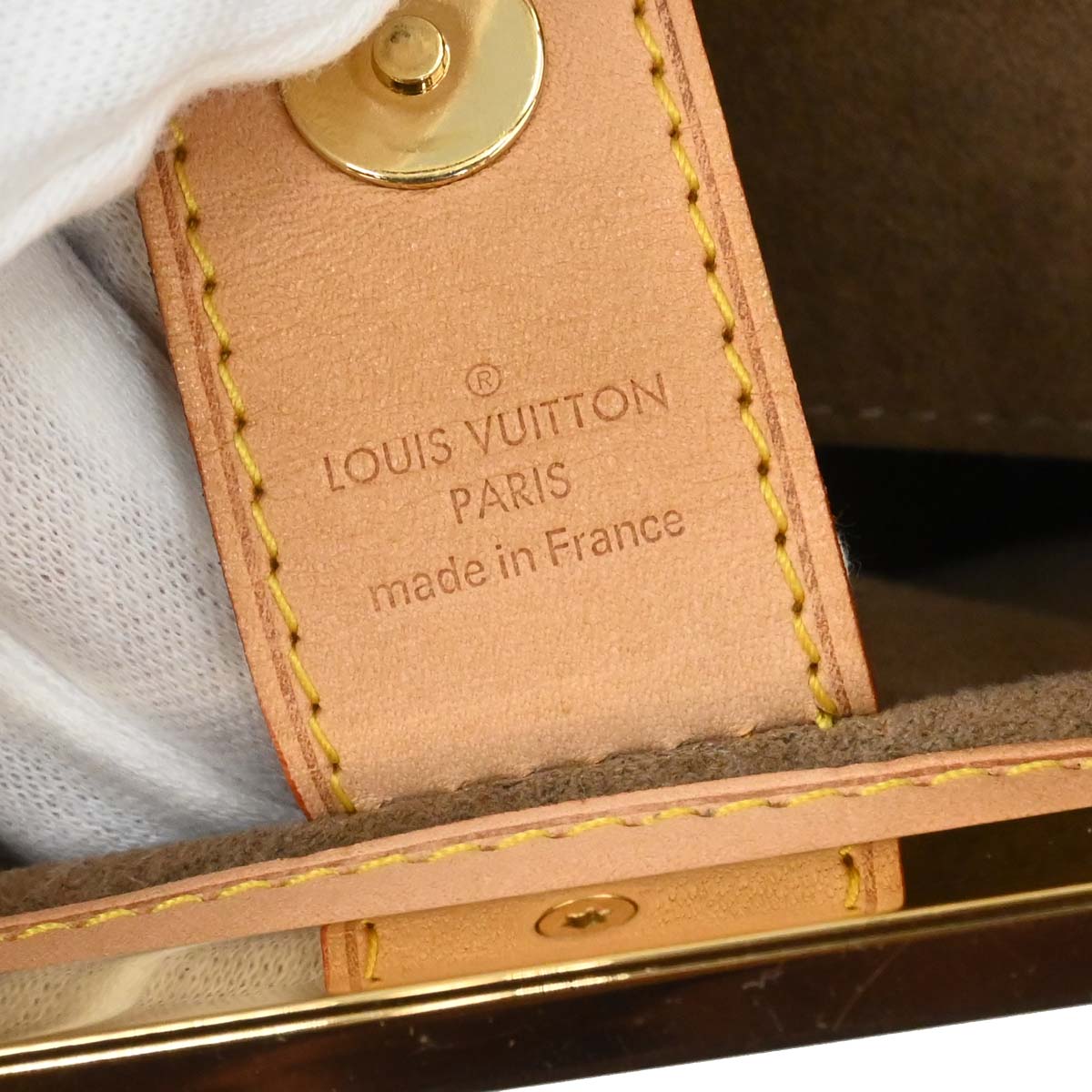 Louis Vuitton Black Multicolor Judy MM 2way Shoulder Handbag M40256