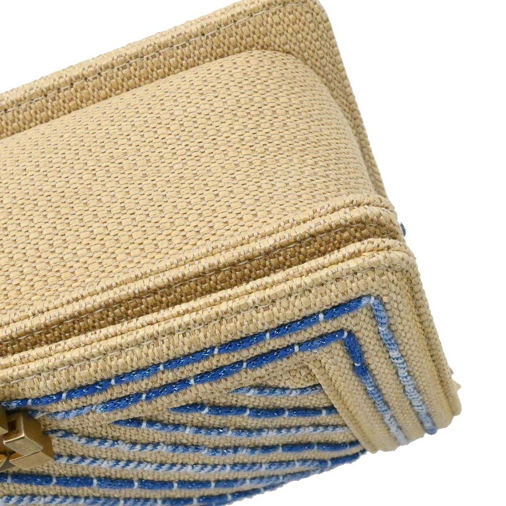 Boy Chanel 2019 Beige Mixed Fibers Medium Chain Shoulder Bag