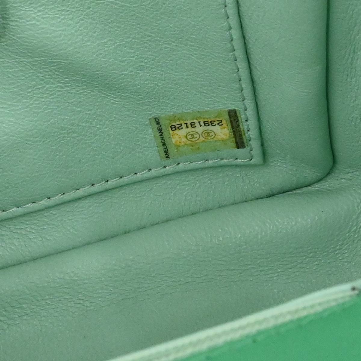 Chanel 2017 Green Caviar Filigree Flap Bag Shoulder Bag