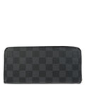 Louis Vuitton Damier Graphite Zippy Wallet Vertical N63095