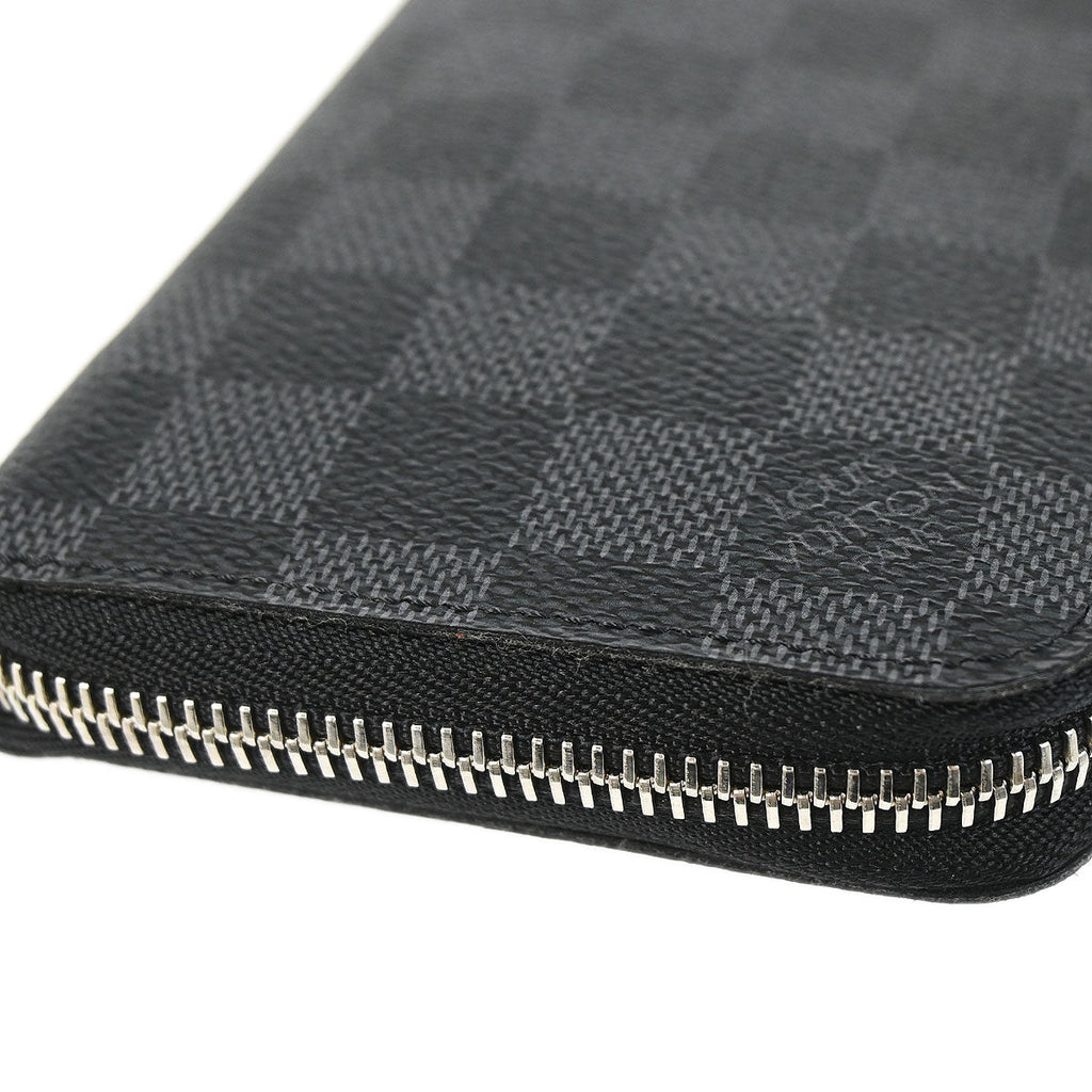 Louis Vuitton Damier Graphite Zippy Wallet Vertical N63095