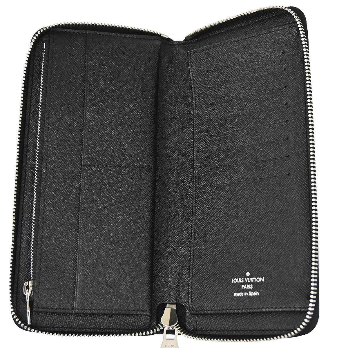 Louis Vuitton Damier Graphite Zippy Wallet Vertical N63095