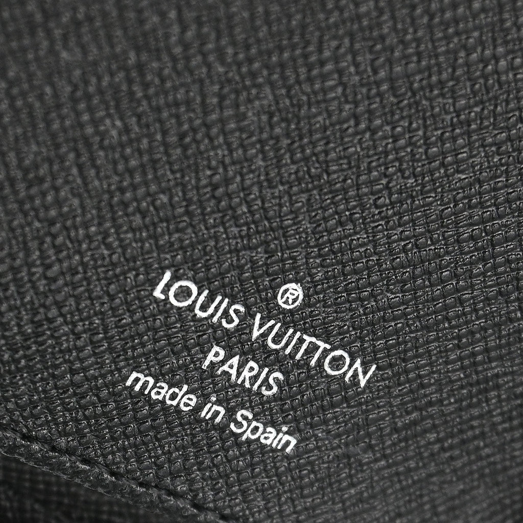 Louis Vuitton Damier Graphite Zippy Wallet Vertical N63095