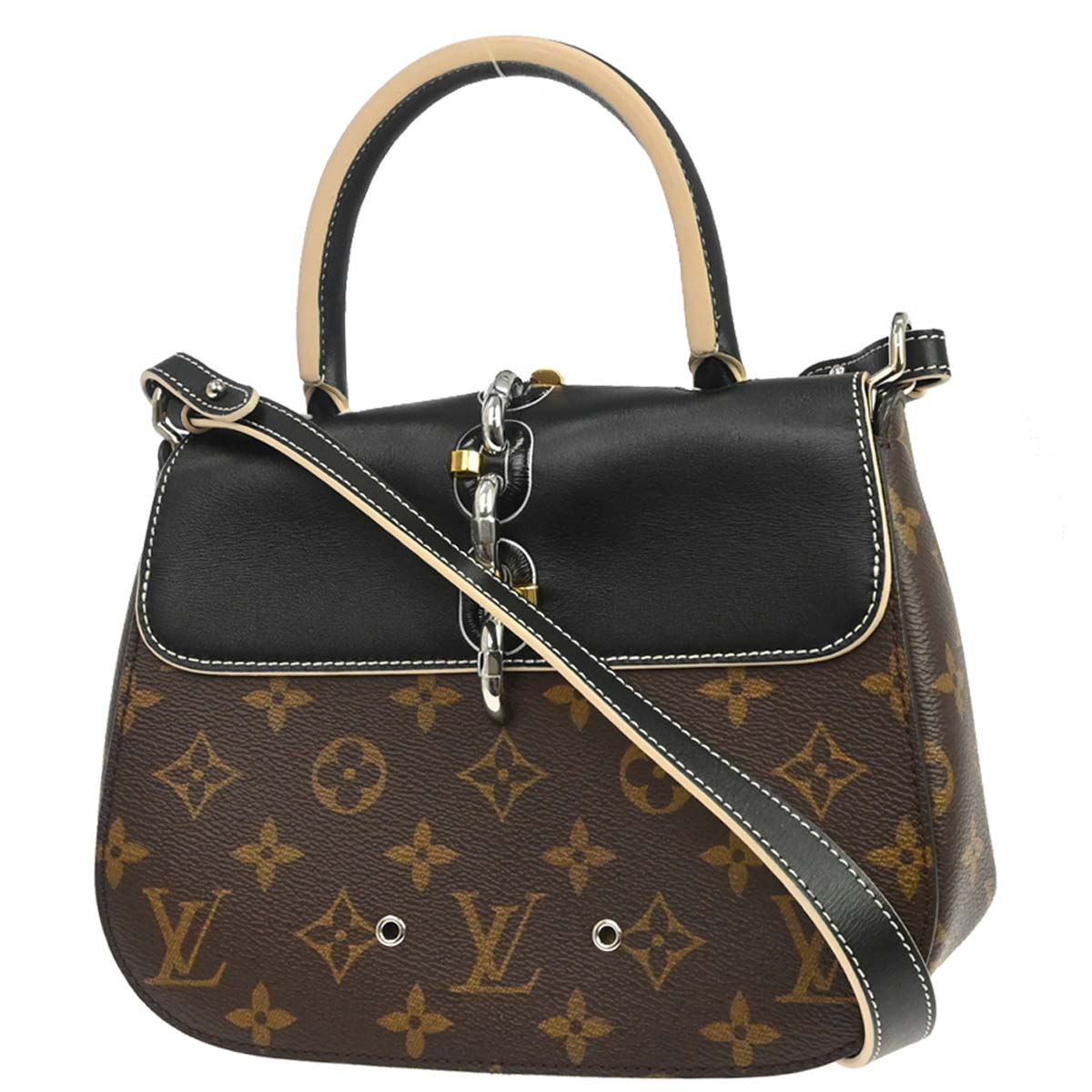 Louis Vuitton Monogram Chain It PM 2way Shoulder Handbag M44115