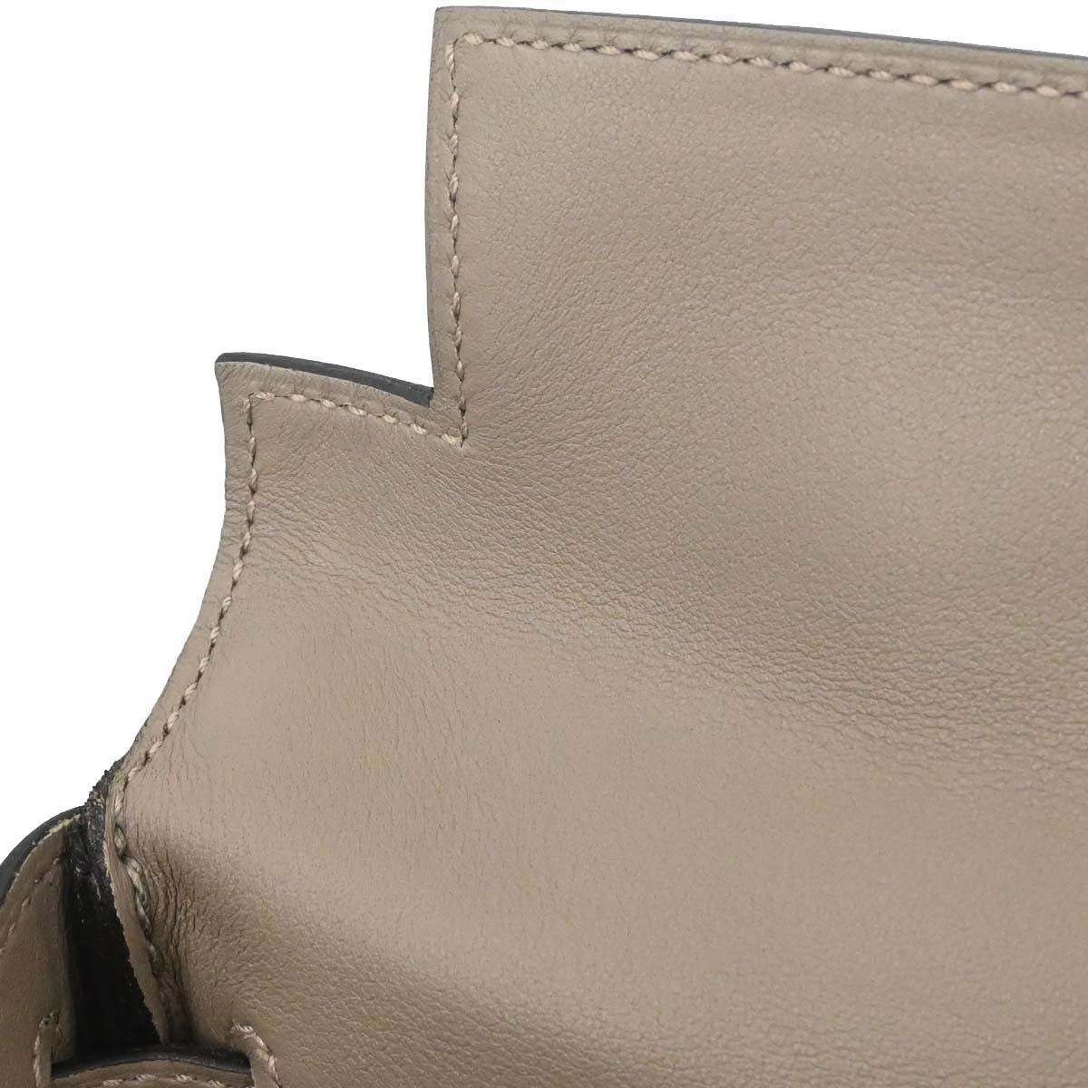 Hermes Gris Tourterelle Swift Kelly 25 Retourne 2way Shoulder Handbag