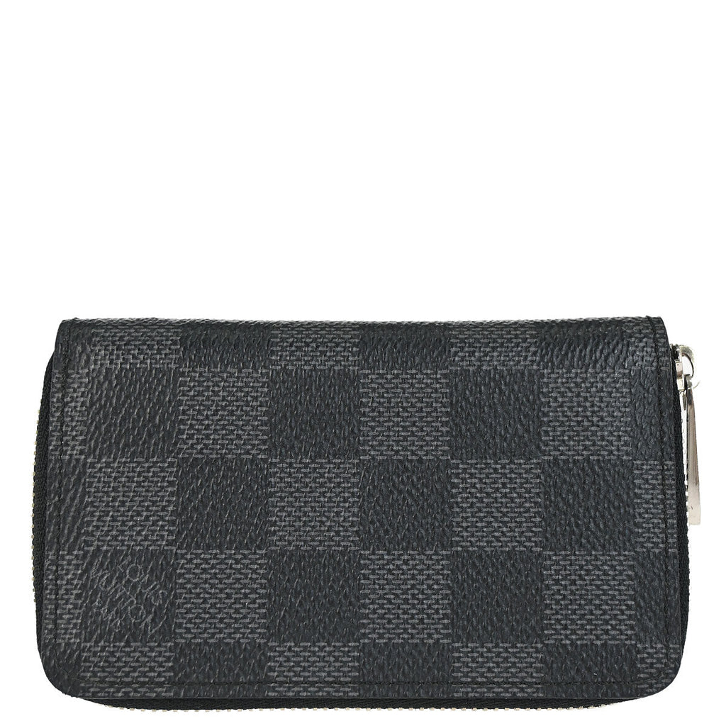 Louis Vuitton Damier Graphite Zippy Coin Purse Wallet N63076