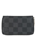 Louis Vuitton Damier Graphite Zippy Coin Purse Wallet N63076