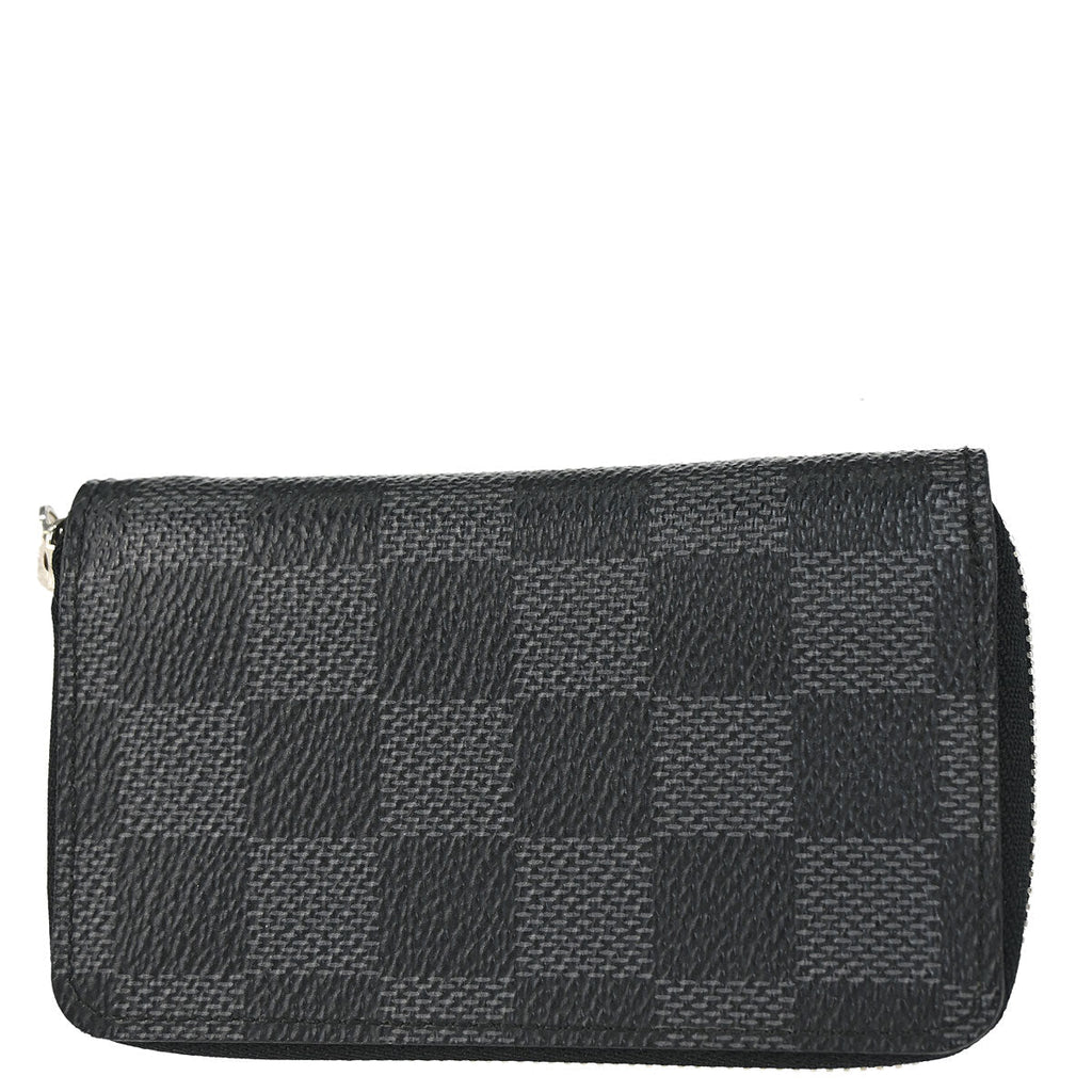 Louis Vuitton Damier Graphite Zippy Coin Purse Wallet N63076