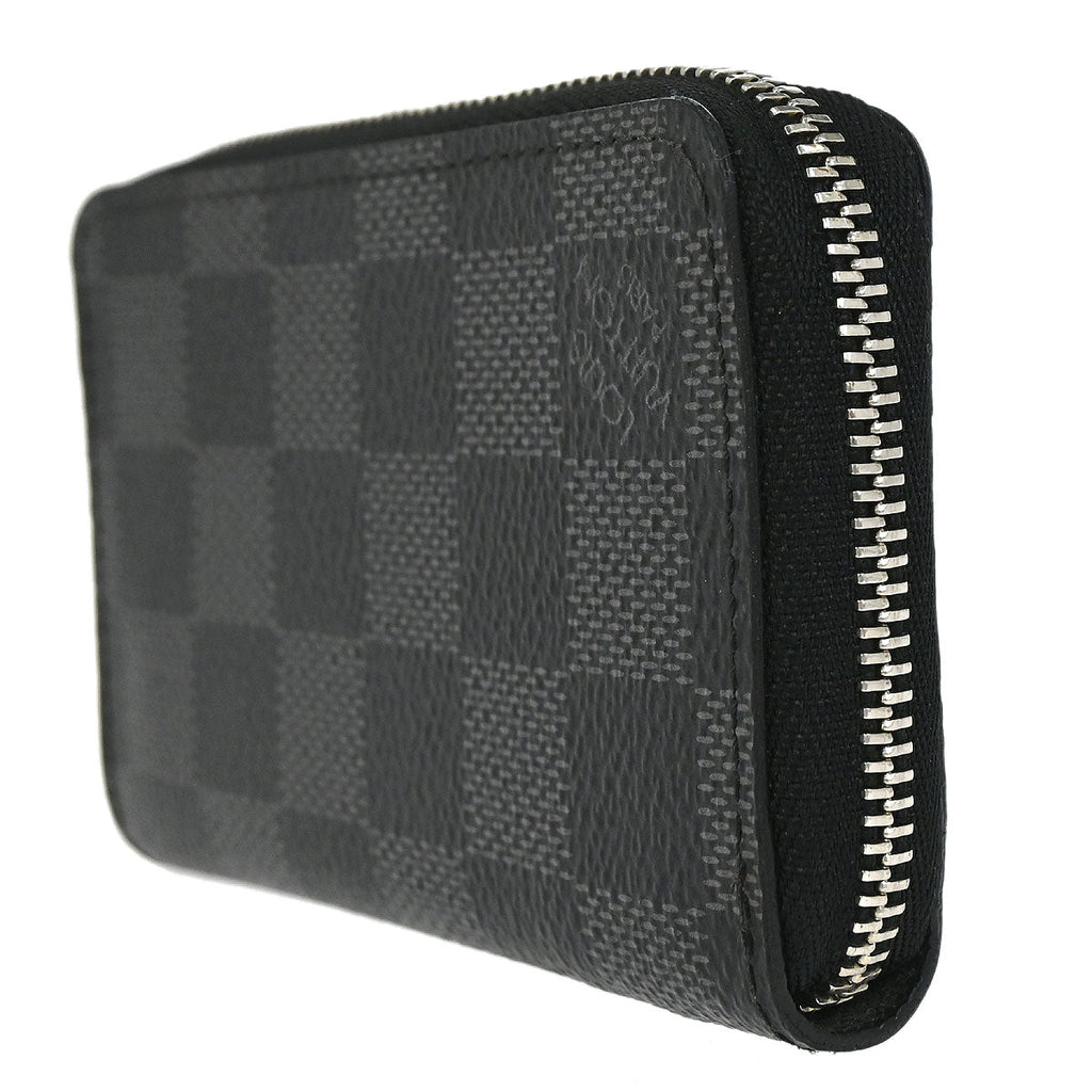 Louis Vuitton Damier Graphite Zippy Coin Purse Wallet N63076
