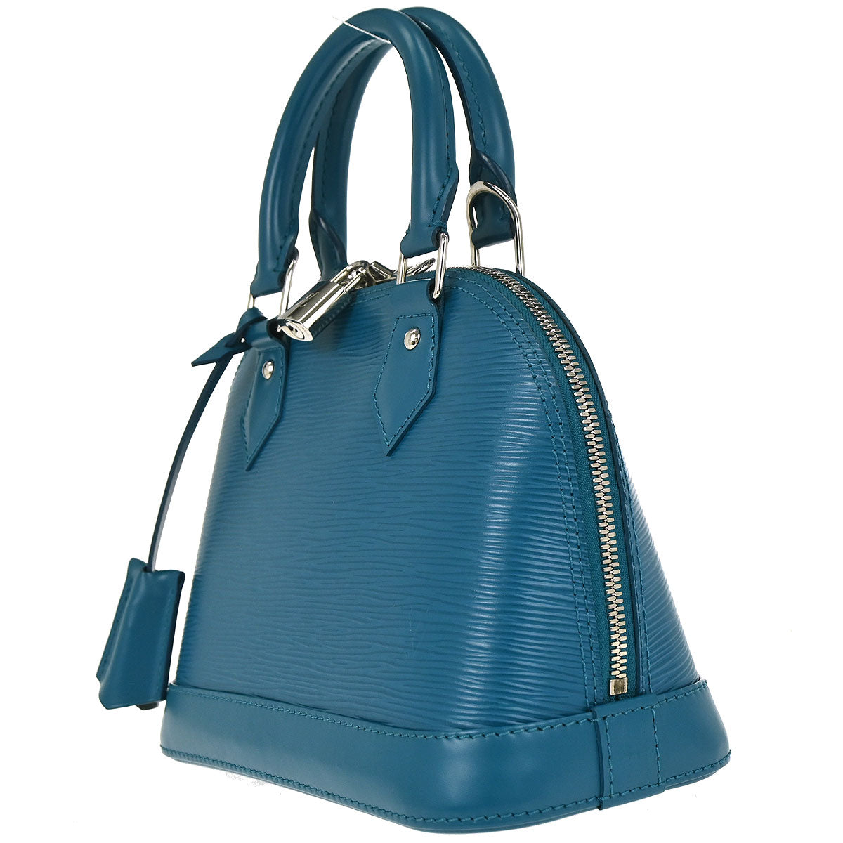 Louis Vuitton 2013 Blue Epi Alma BB 2way Shoulder Handbag M40853
