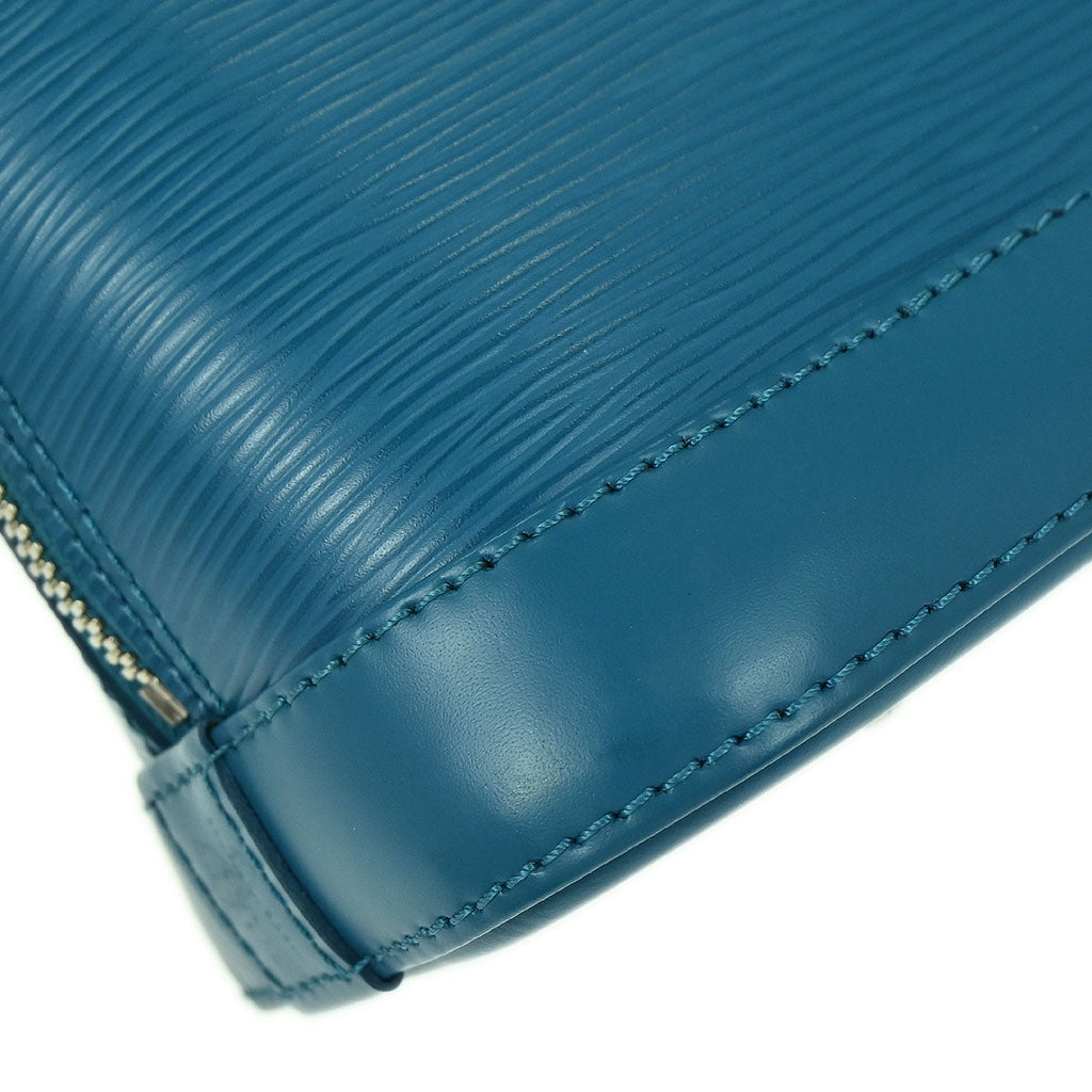 Louis Vuitton 2013 Blue Epi Alma BB 2way Shoulder Handbag M40853