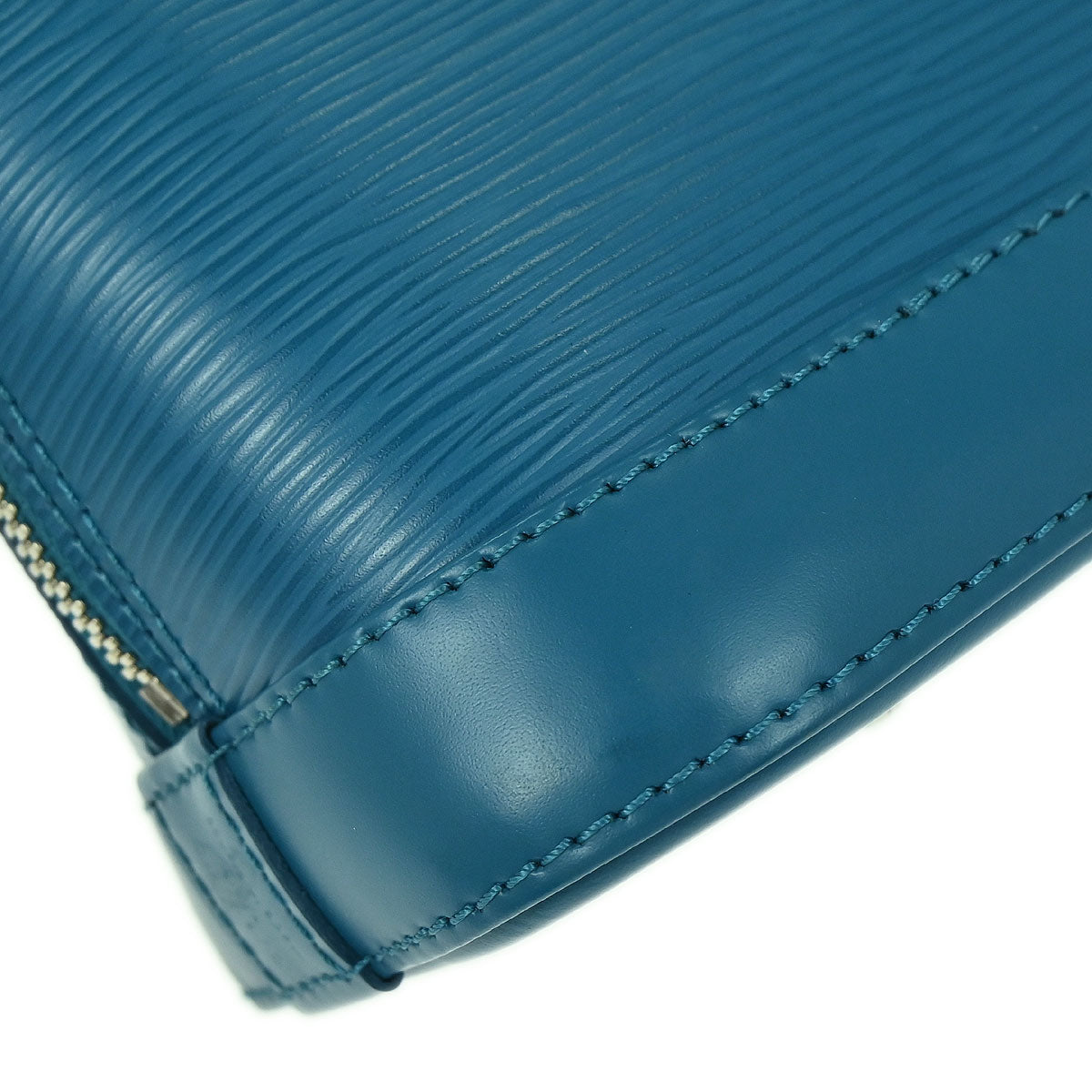 Louis Vuitton 2013 Blue Epi Alma BB 2way Shoulder Handbag M40853