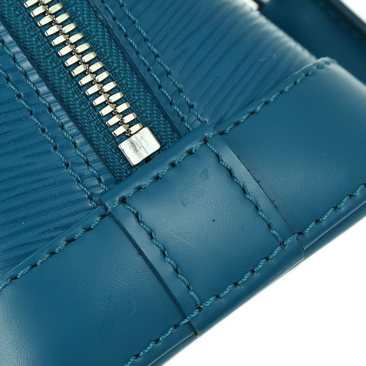 Louis Vuitton 2013 Blue Epi Alma BB 2way Shoulder Handbag M40853