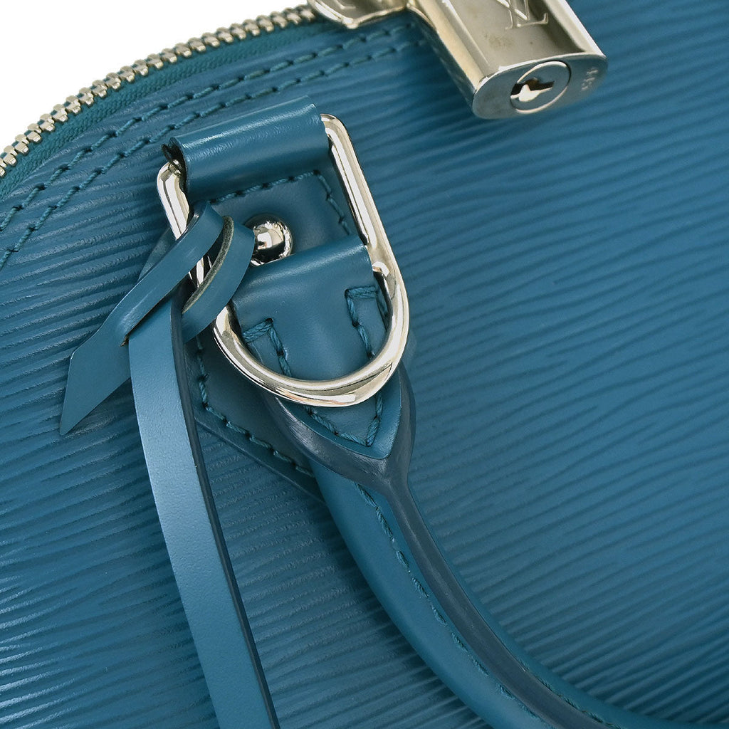 Louis Vuitton 2013 Blue Epi Alma BB 2way Shoulder Handbag M40853
