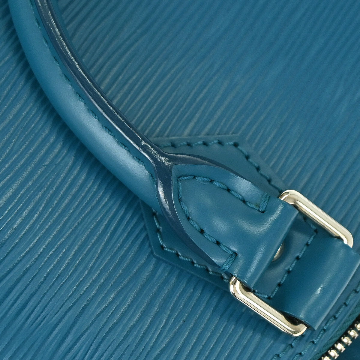 Louis Vuitton 2013 Blue Epi Alma BB 2way Shoulder Handbag M40853