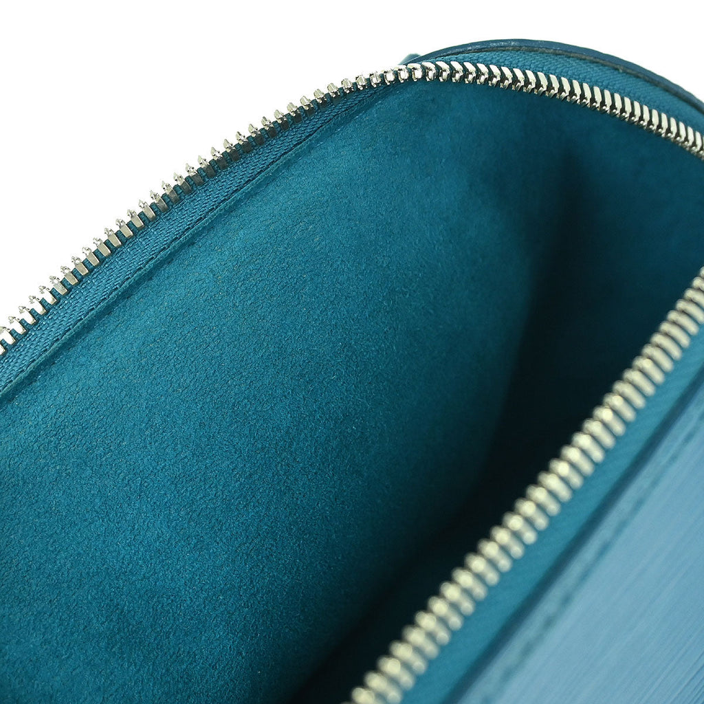 Louis Vuitton 2013 Blue Epi Alma BB 2way Shoulder Handbag M40853
