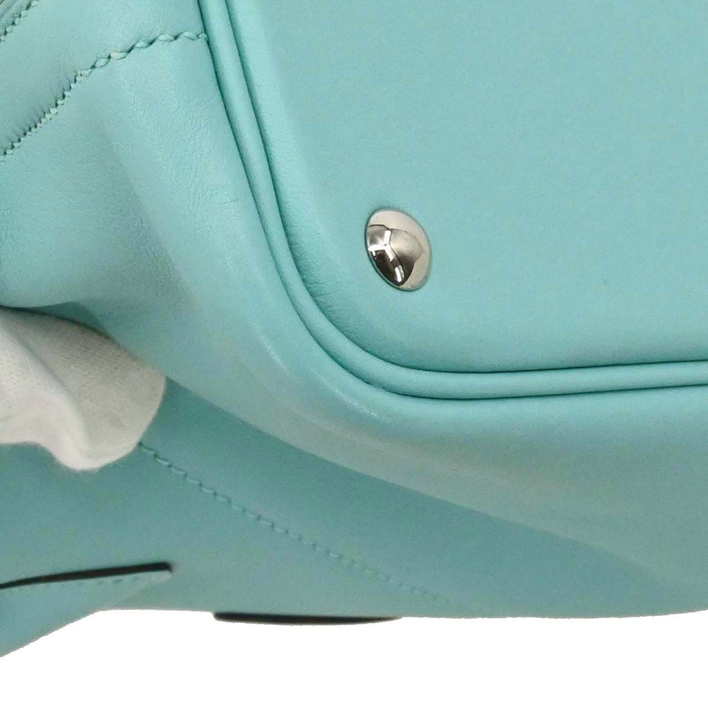 Hermes Blue Atoll Swift Bolide 27 2way Shoulder Handbag