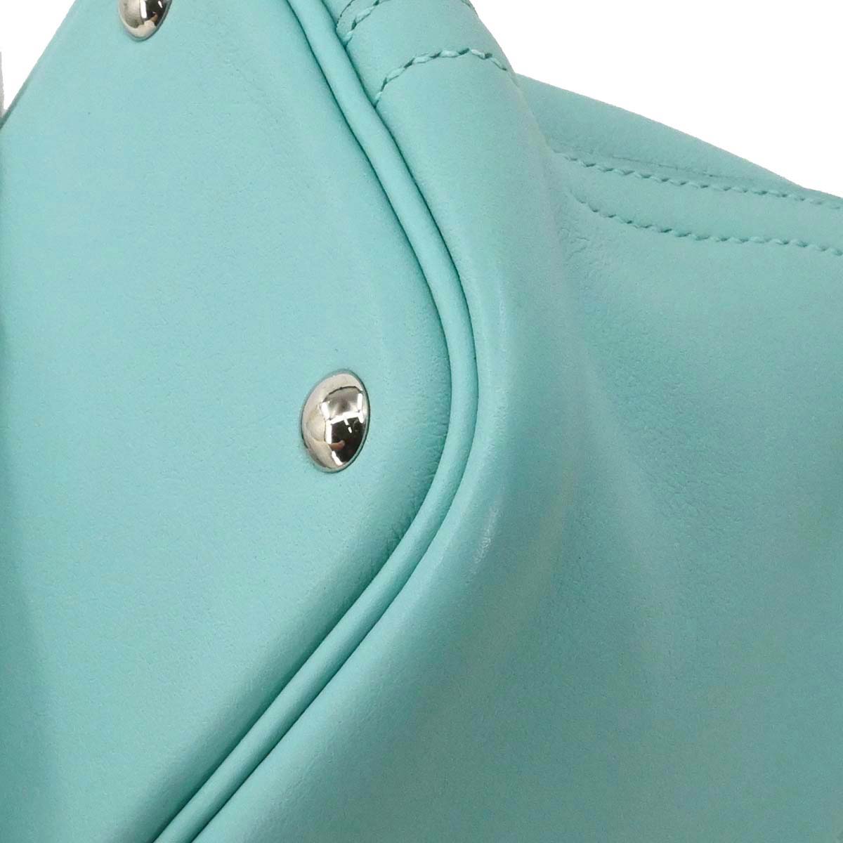 Hermes Blue Atoll Swift Bolide 27 2way Shoulder Handbag