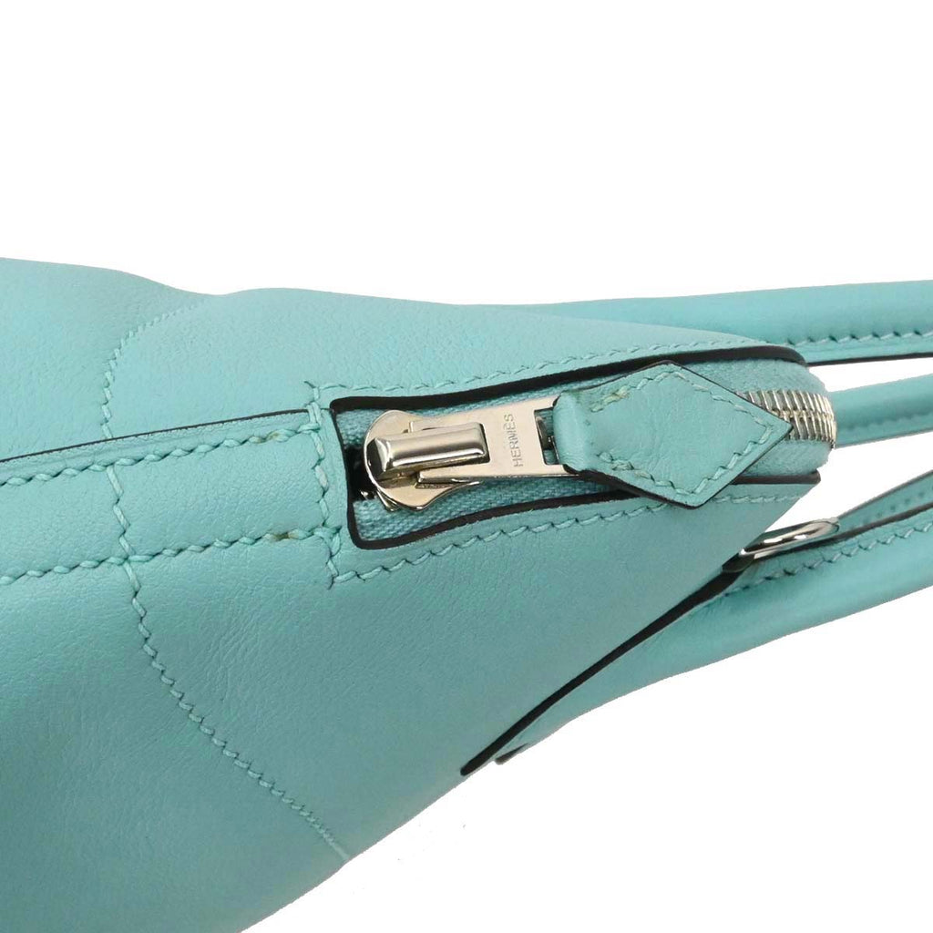 Hermes Blue Atoll Swift Bolide 27 2way Shoulder Handbag