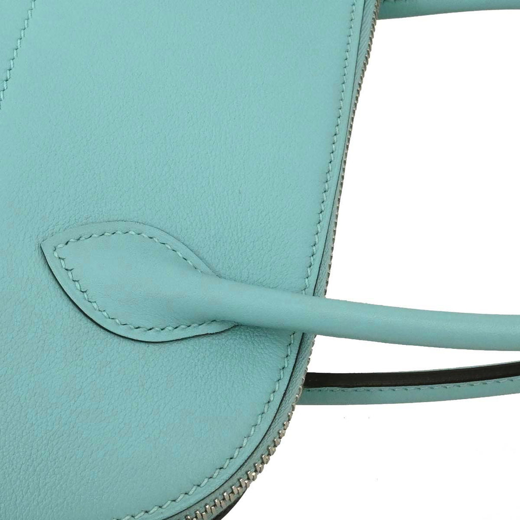 Hermes Blue Atoll Swift Bolide 27 2way Shoulder Handbag