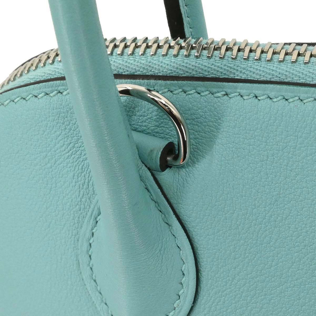 Hermes Blue Atoll Swift Bolide 27 2way Shoulder Handbag