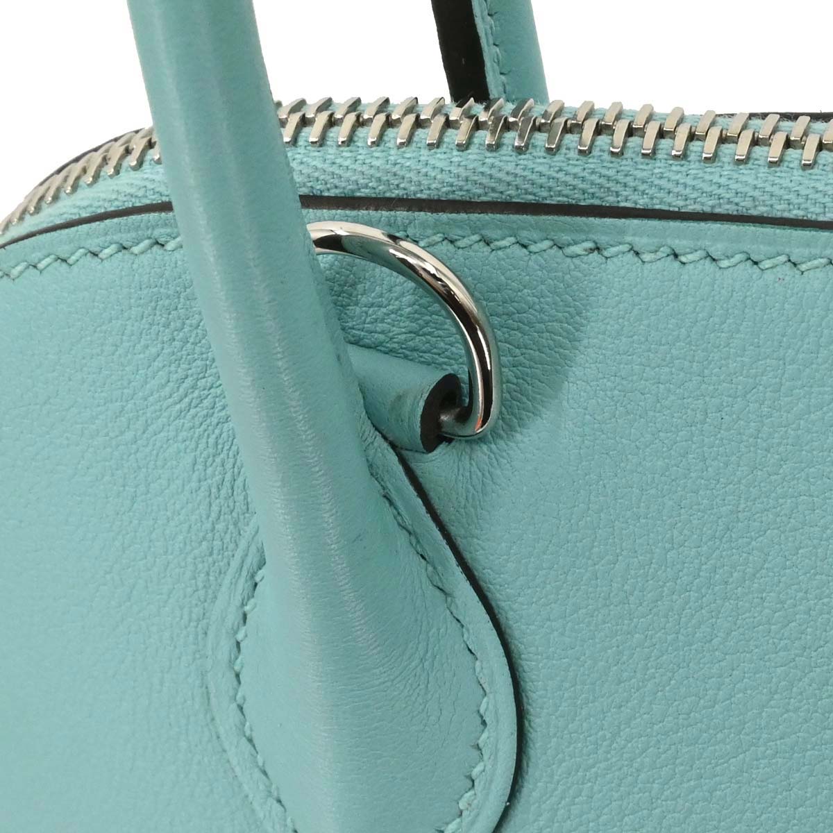 Hermes Blue Atoll Swift Bolide 27 2way Shoulder Handbag