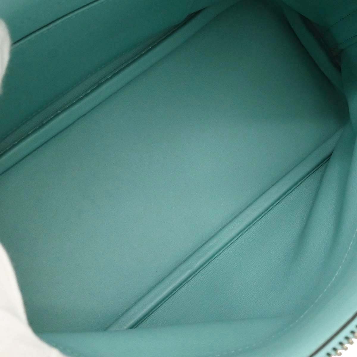 Hermes Blue Atoll Swift Bolide 27 2way Shoulder Handbag